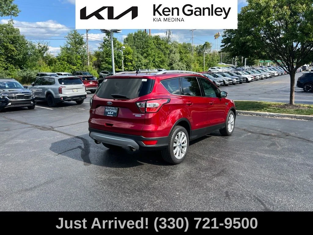Used 2017 Red Ford Titanium image 5
