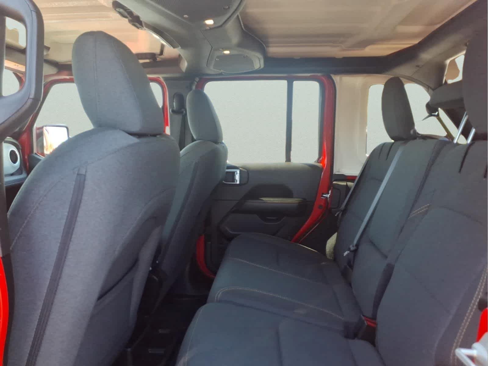 Used 2024 Firecracker Red Clearcoat Jeep Sahara image 30