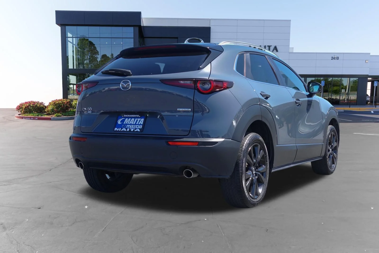 Certified Used 2025 Polymetal Gray Metallic Mazda 2.5 S Carbon Edition image 4