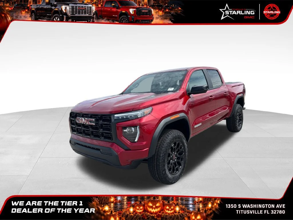 New 2026 Volcanic Red Tintcoat GMC Elevation image 1