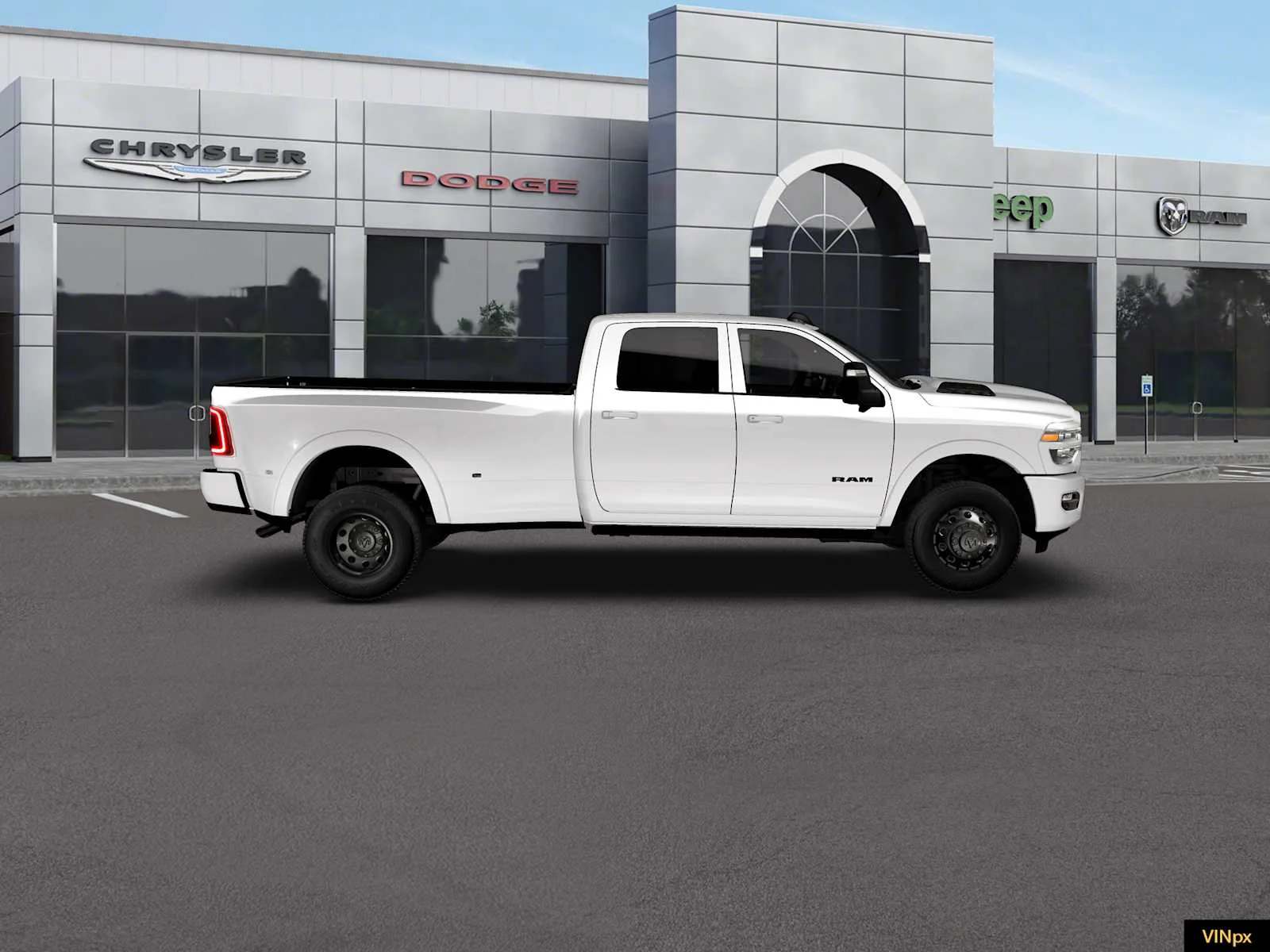 New 2026 Bright White Clear-Coat Exterior Paint RAM Limited image 9