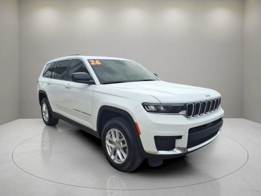 New 2026 Bright White Clearcoat Jeep Laredo X image 1