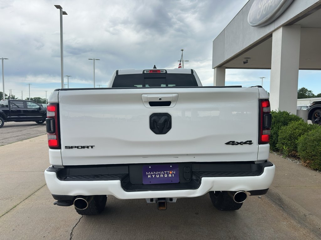 Used 2021 Bright White Ram Sport image 9