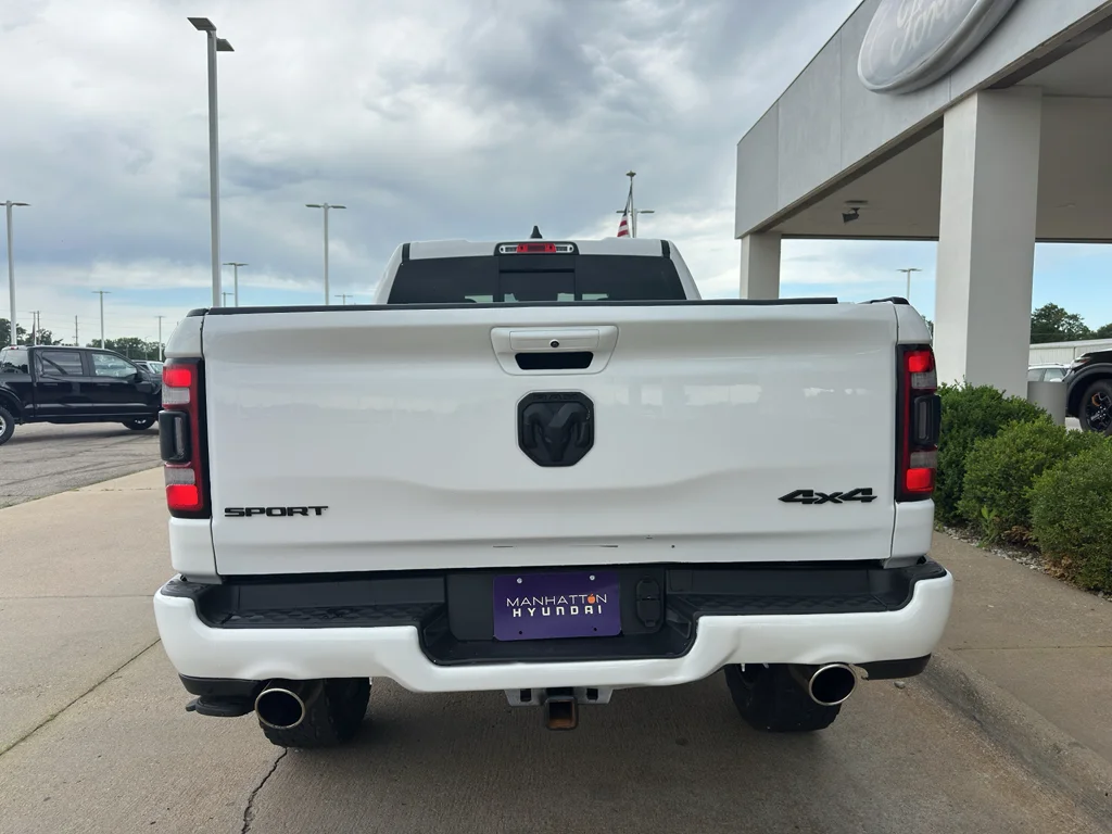Used 2021 Bright White Ram Sport image 9