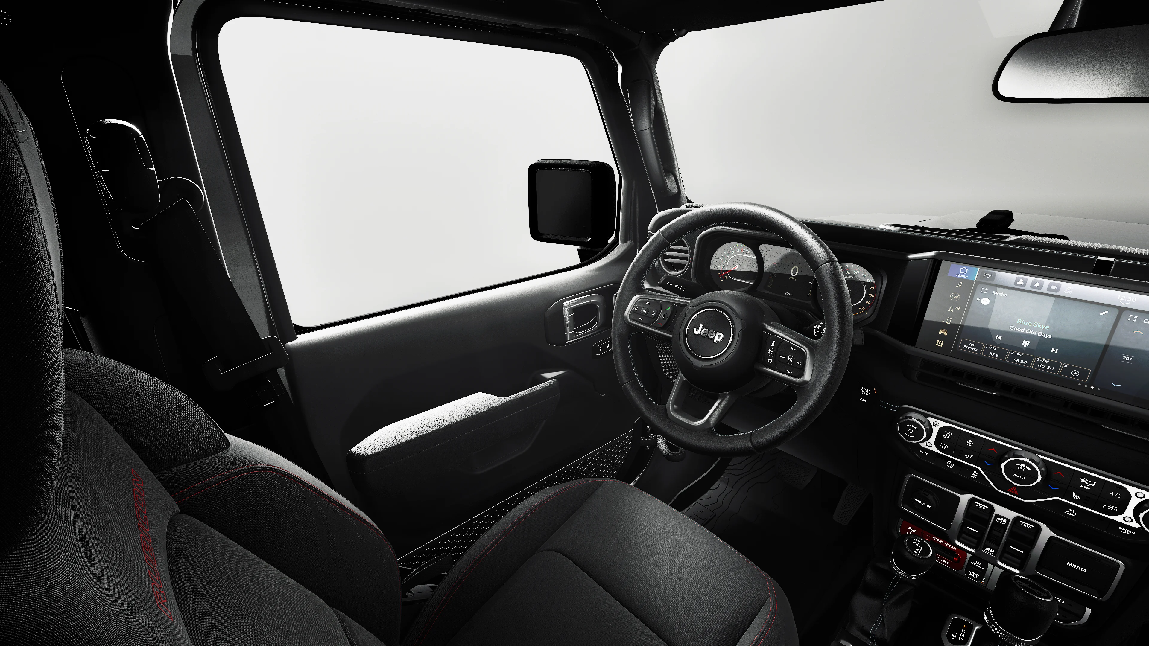 New 2027 Black Clear-Coat Paint Jeep Rubicon 4 Door 4x4 image 20
