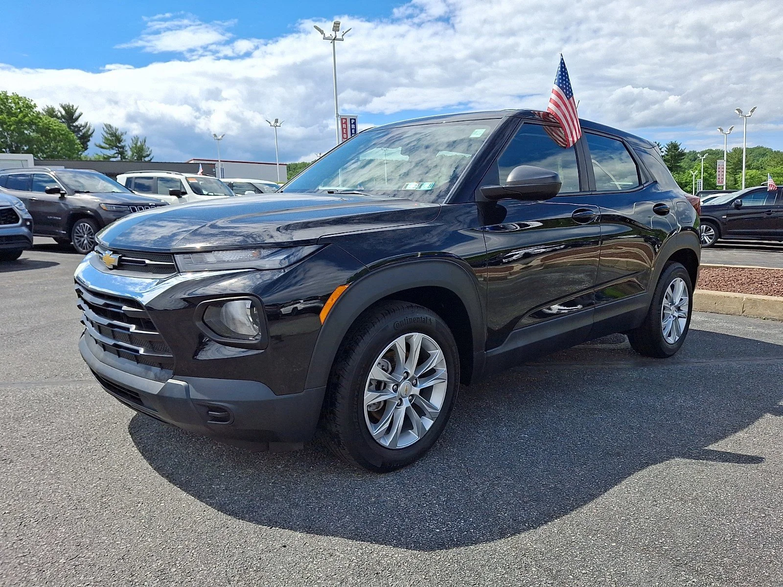 Used 2022 Mosaic Black Metallic Chevrolet LS image 3