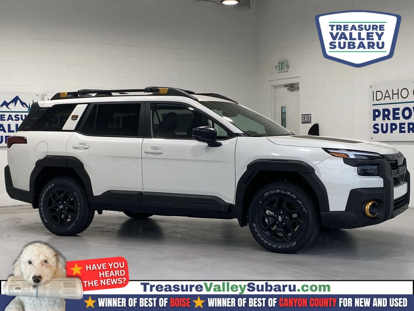 New 2026 CRYSTAL WHITE PEARL Subaru Wilderness image 1