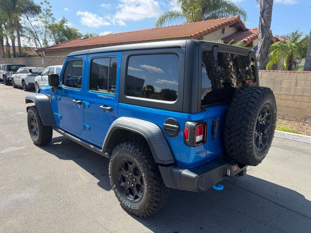 Used 2023 Blue Jeep Willys 4xe image 9