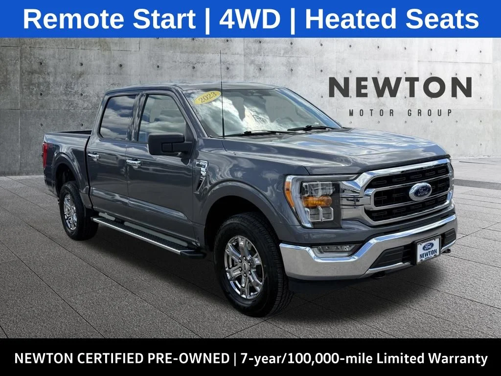 Certified Used 2023 Gray Ford XLT image 1