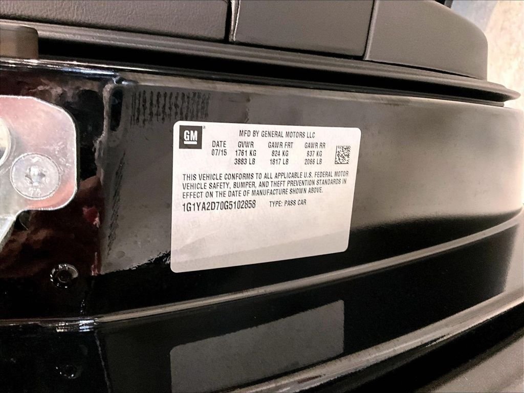 Used 2016 Black Chevrolet Stingray image 36