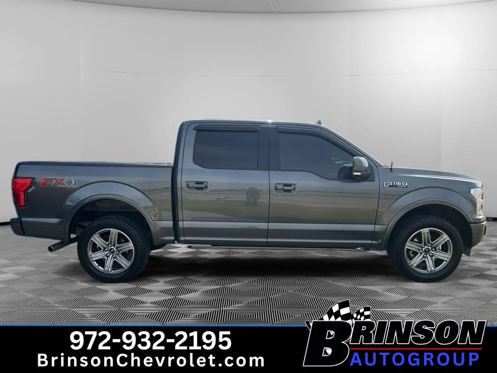 Used 2018 Magnetic Metallic Ford LARIAT image 4