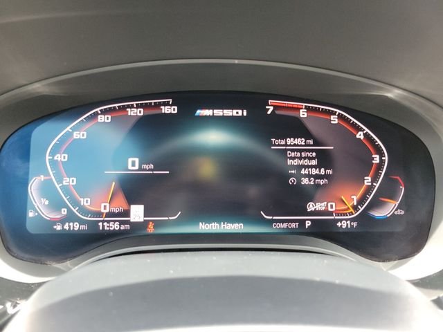 Used 2020 Blue BMW M550i xDrive image 33