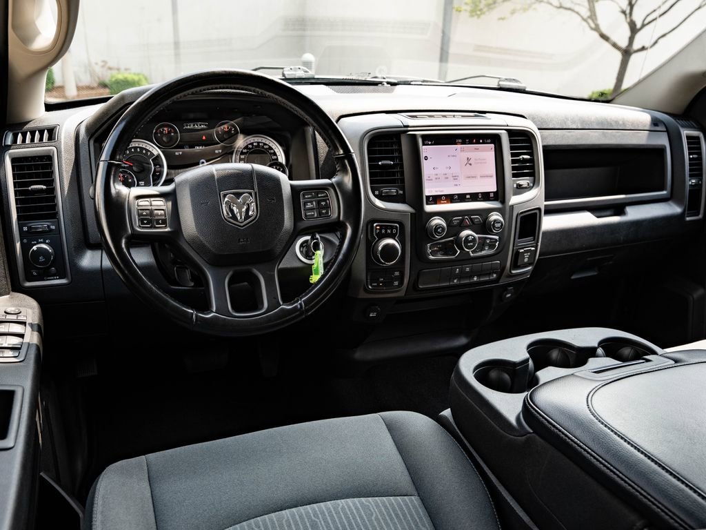Used 2023 Diamond Black Crystal Pearlcoat Ram Tradesman image 4