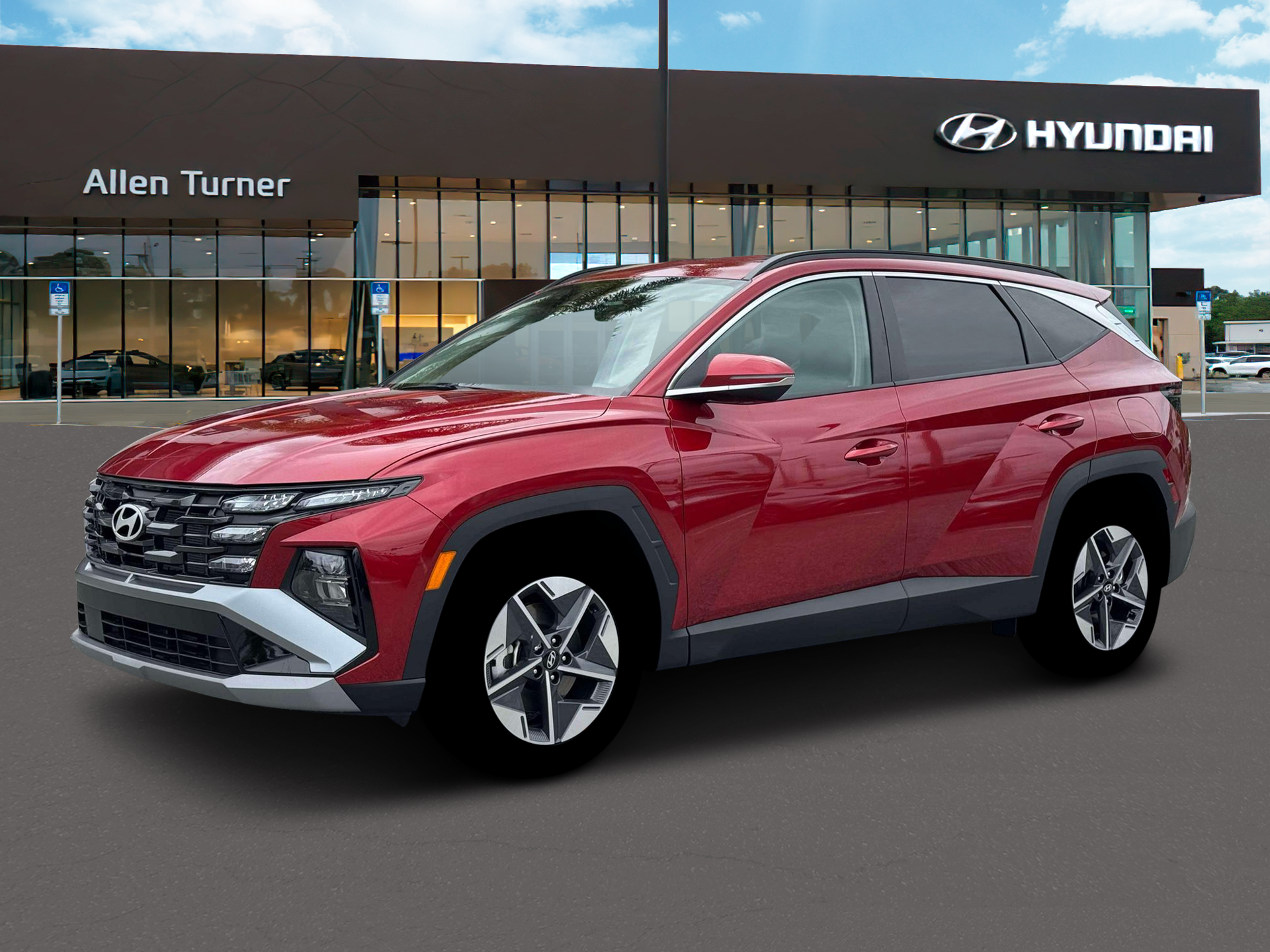 New 2026 Ultimate Red Hyundai SEL Premium FWD image 2