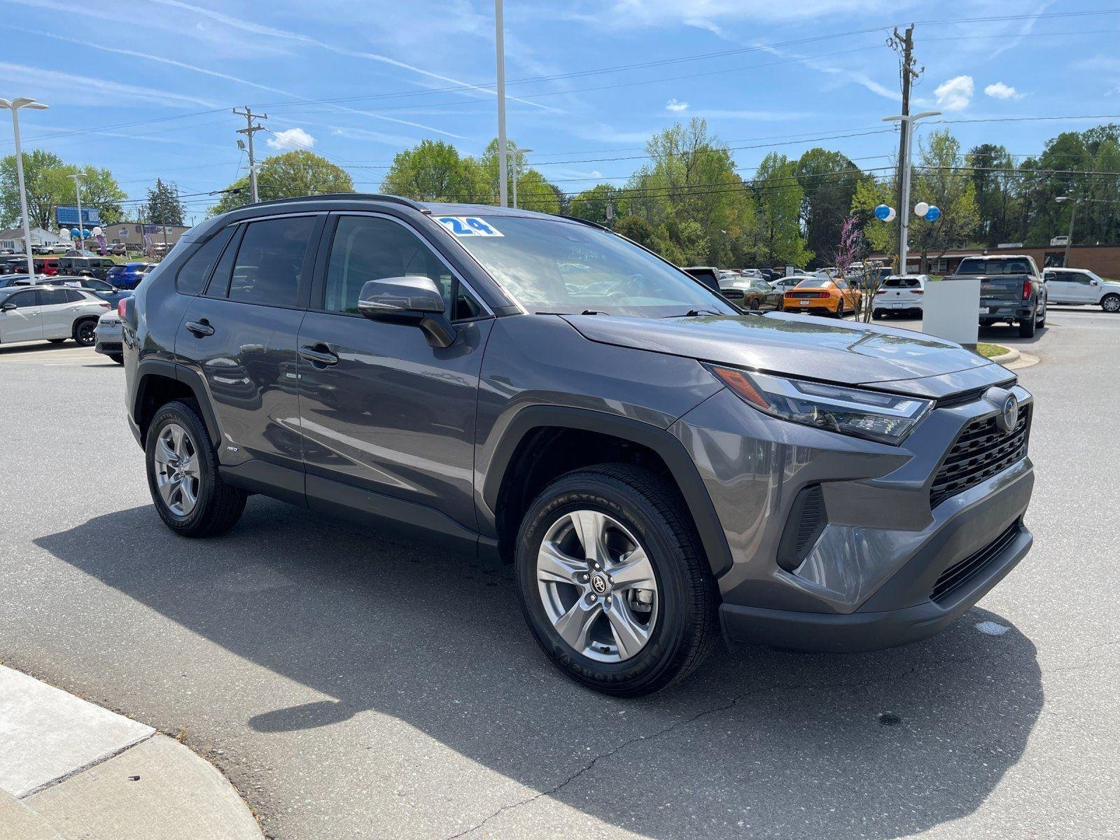 Used 2024 Magnetic Gray Metallic Toyota XLE image 7
