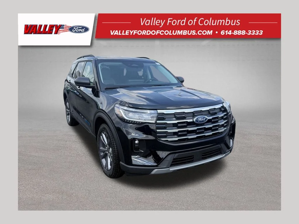 New 2026 Agate Black Metallic Ford Active image 1