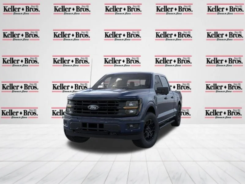 New 2026 Antimatter Blue Metallic Ford XLT image 3
