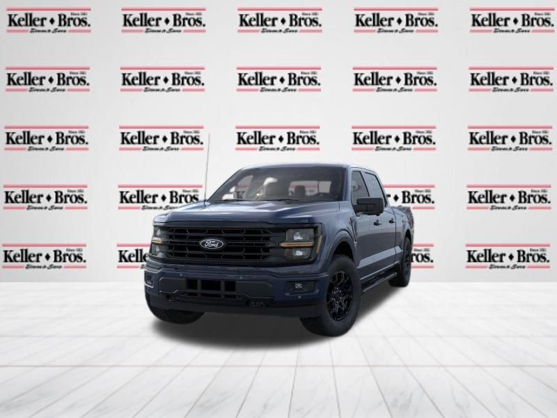 New 2026 Antimatter Blue Metallic Ford XLT image 3