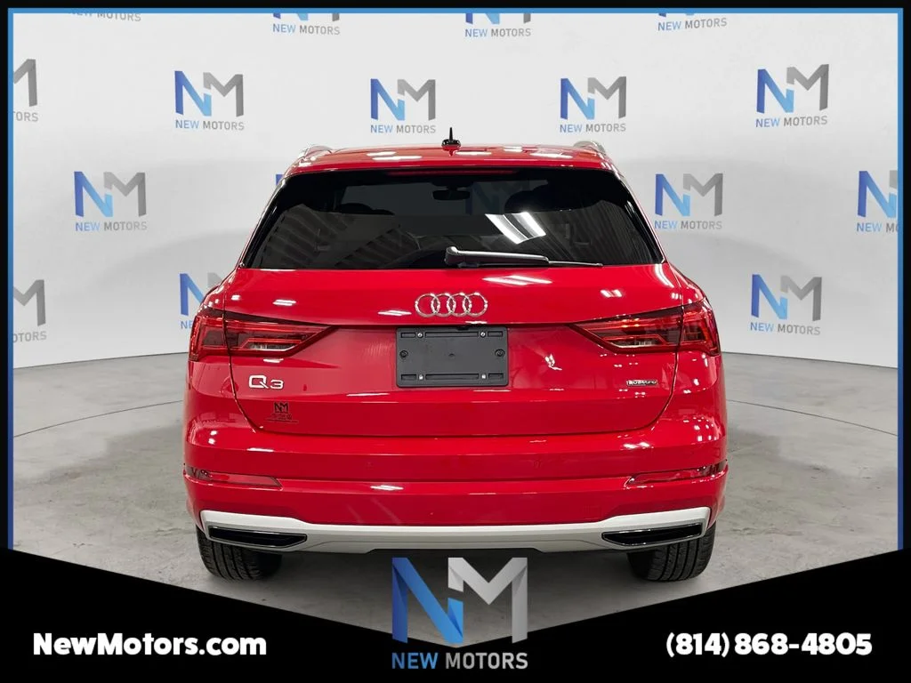 Used 2022 Tango Red Metallic Audi Premium Plus image 4