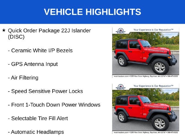 Used 2021 Red Clearcoat Jeep Sport image 6