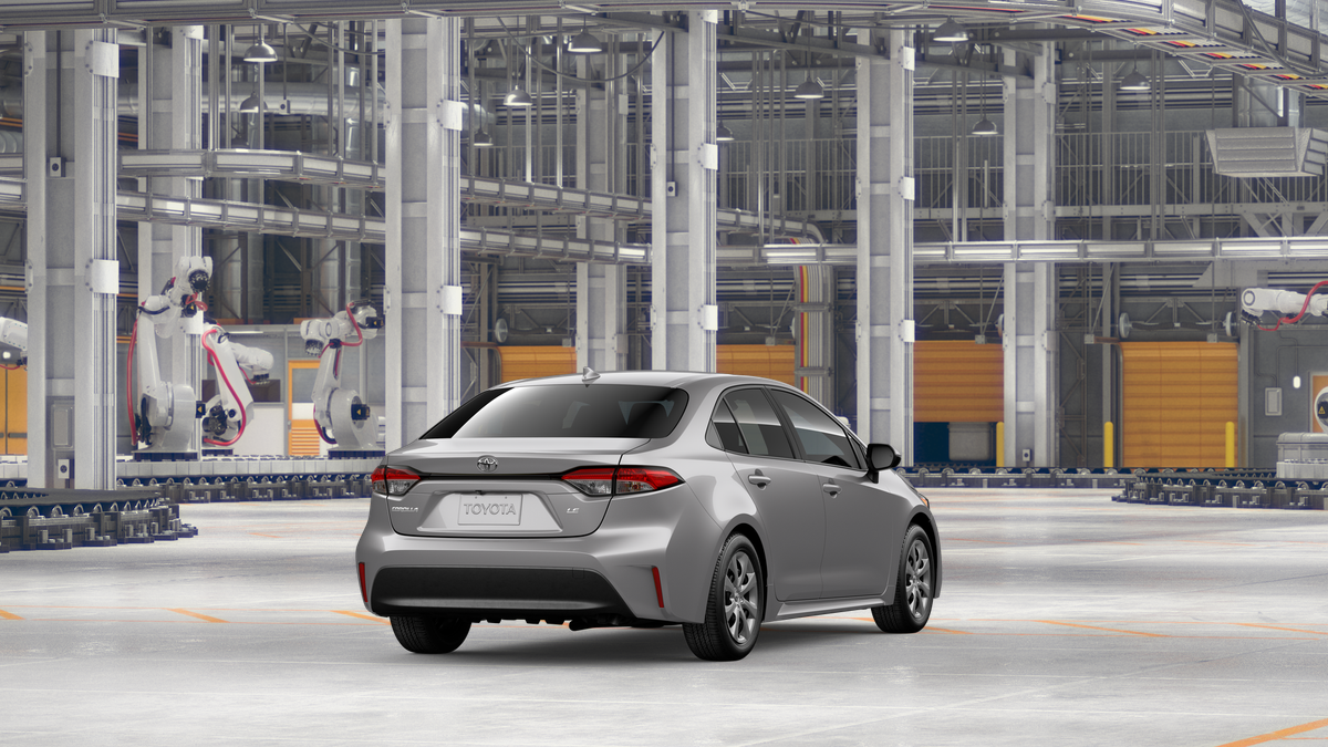New 2026 Classic Silver Metallic Toyota LE image 9