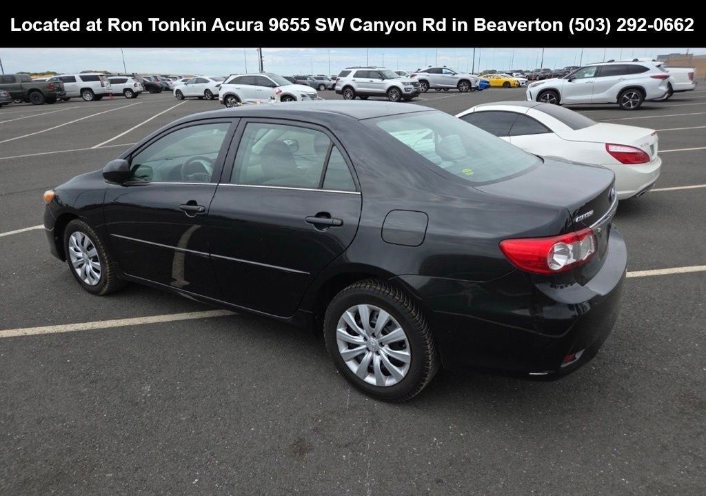 Used 2013 Black Sand Pearl Toyota LE image 7