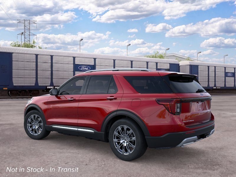New 2026 Rapid Red Metallic Tinted Clearcoat Ford Platinum™ image 4