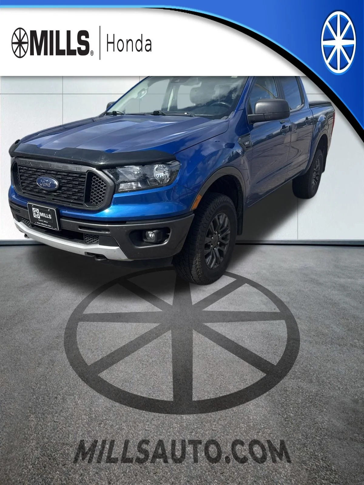 Used 2020 Lightning Blue Ford XLT image 1