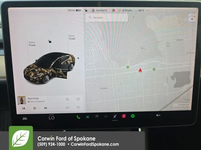 Used 2018 Pearl White Multi Tesla Long Range image 9