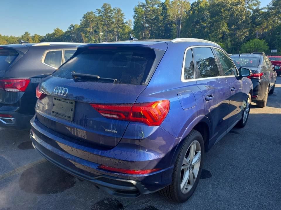 Used 2021 Blue Audi Premium image 2