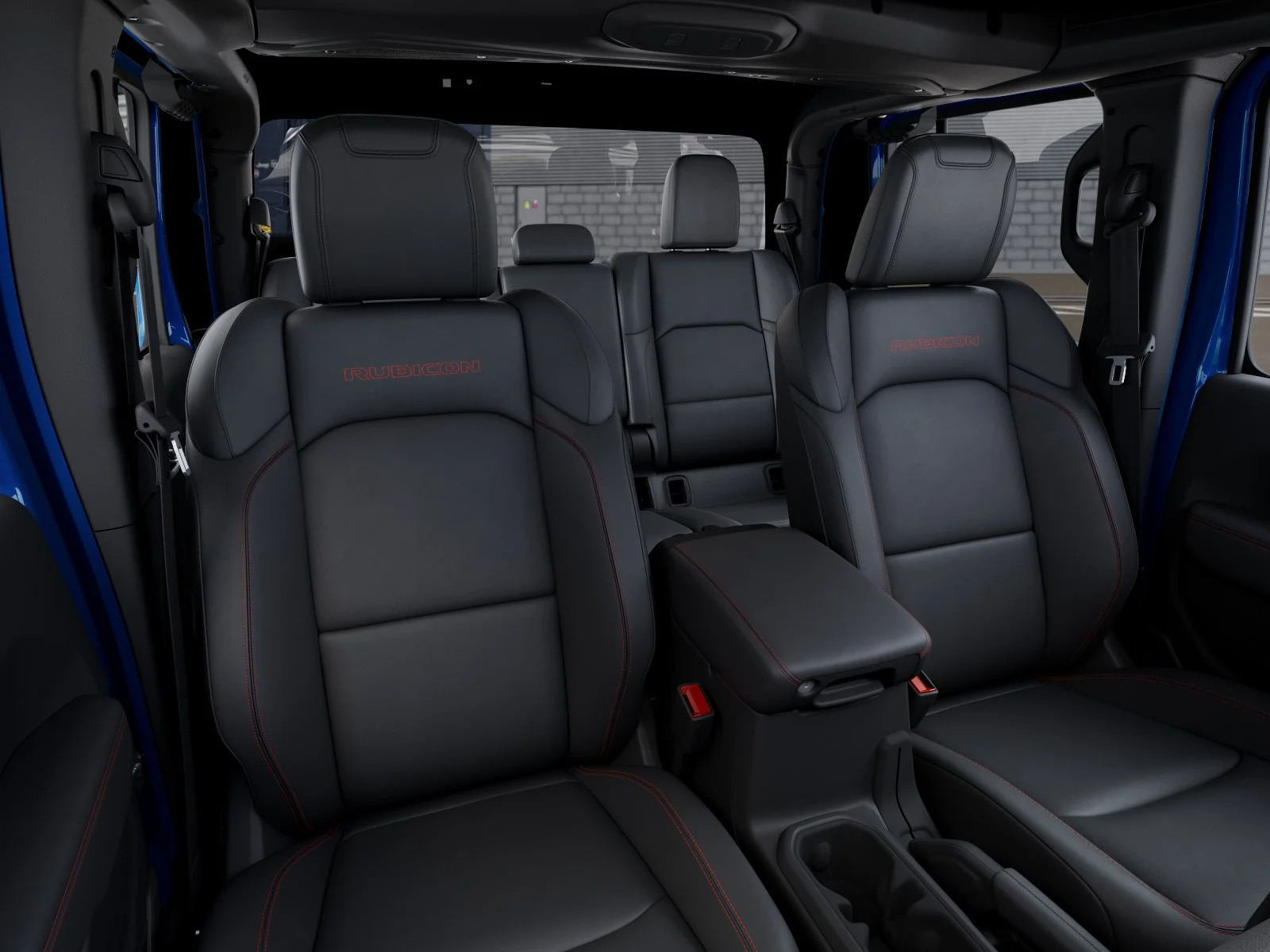 New 2026 Hydro Blue Pearl-Coat Exterior Paint Jeep Rubicon image 16