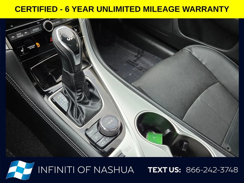 Certified Used 2023 Black INFINITI LUXE image 25