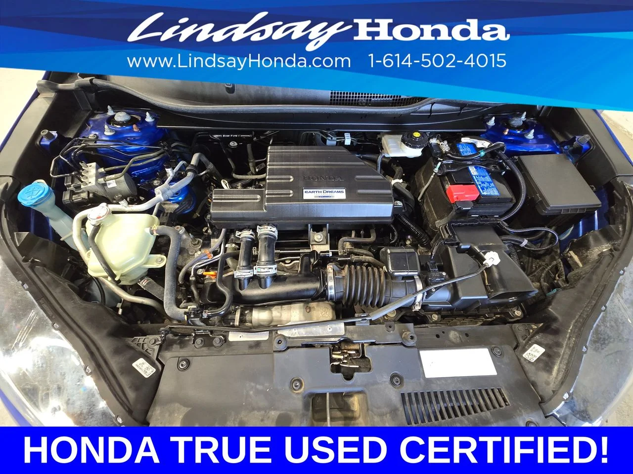 Certified Used 2020 Aegean Blue Metallic Honda EX-L image 25