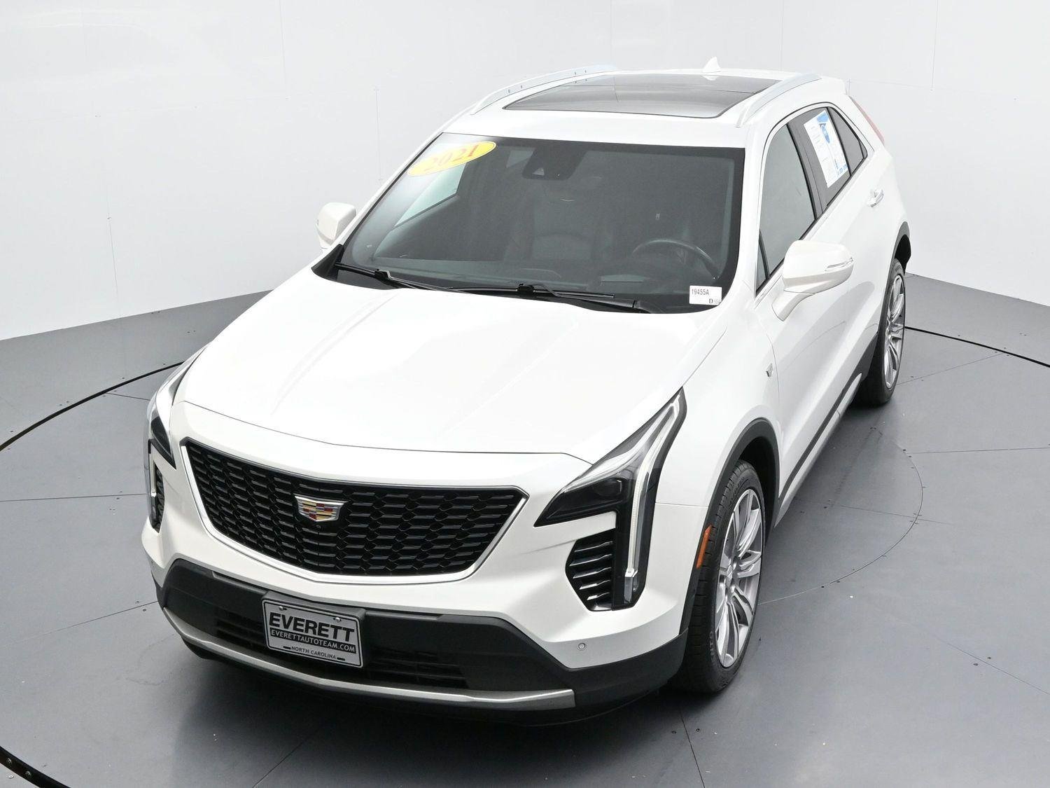 Used 2021 CRYSTAL WHITE TRICOAT Cadillac AWD Premium Luxury image 42