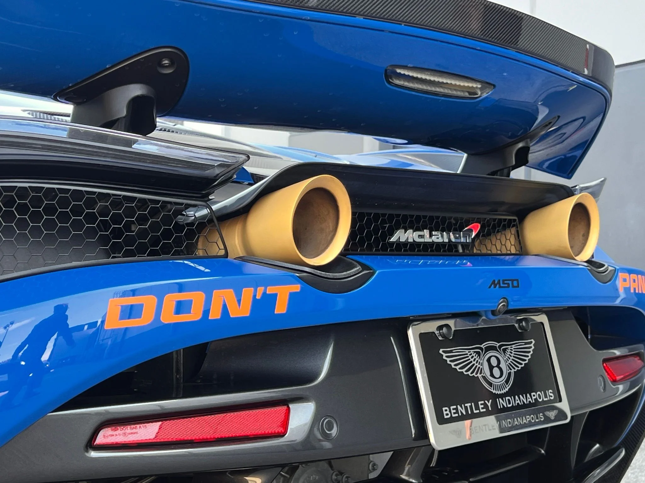 Used 2018 Blue McLaren Performance image 54