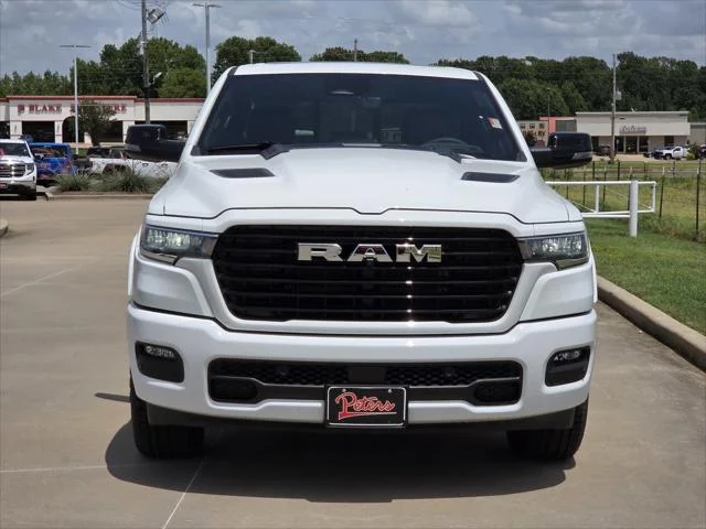 New 2026 Bright White Clear-Coat Exterior Paint RAM Laramie image 2