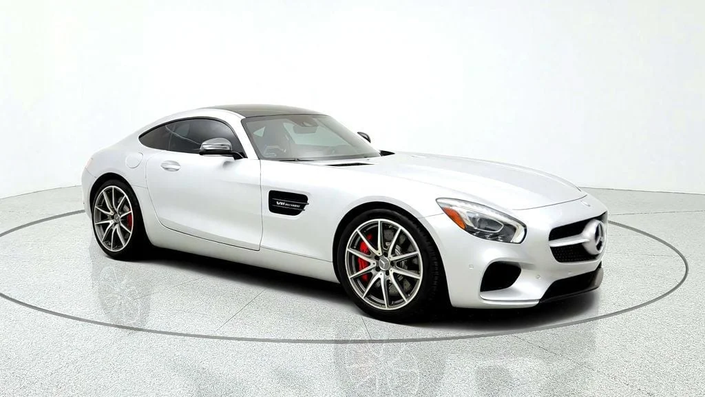 Used 2016 Iridium Silver Mercedes-Benz Mercedes-AMG® GT S 2dr Coupe w/ Dynamic Plus Pkg & Pano Roof image 3