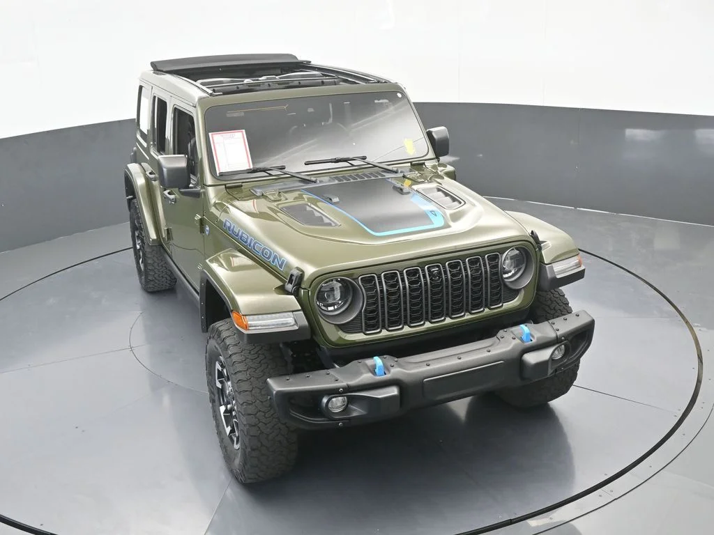 Used 2024 Sarge Green Clearcoat Jeep Rubicon 4xe image 63