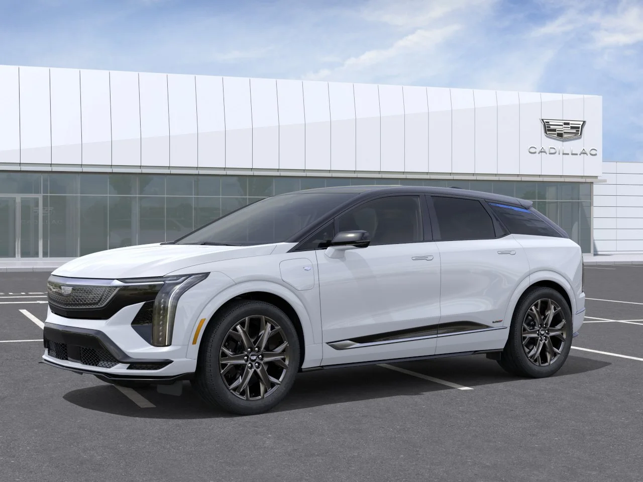 New 2027 Vibrant White Tricoat Cadillac OPTIQ-V image 3