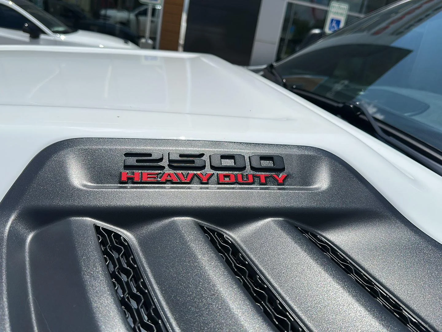 New 2026 Bright White Clearcoat Ram Black Express image 10