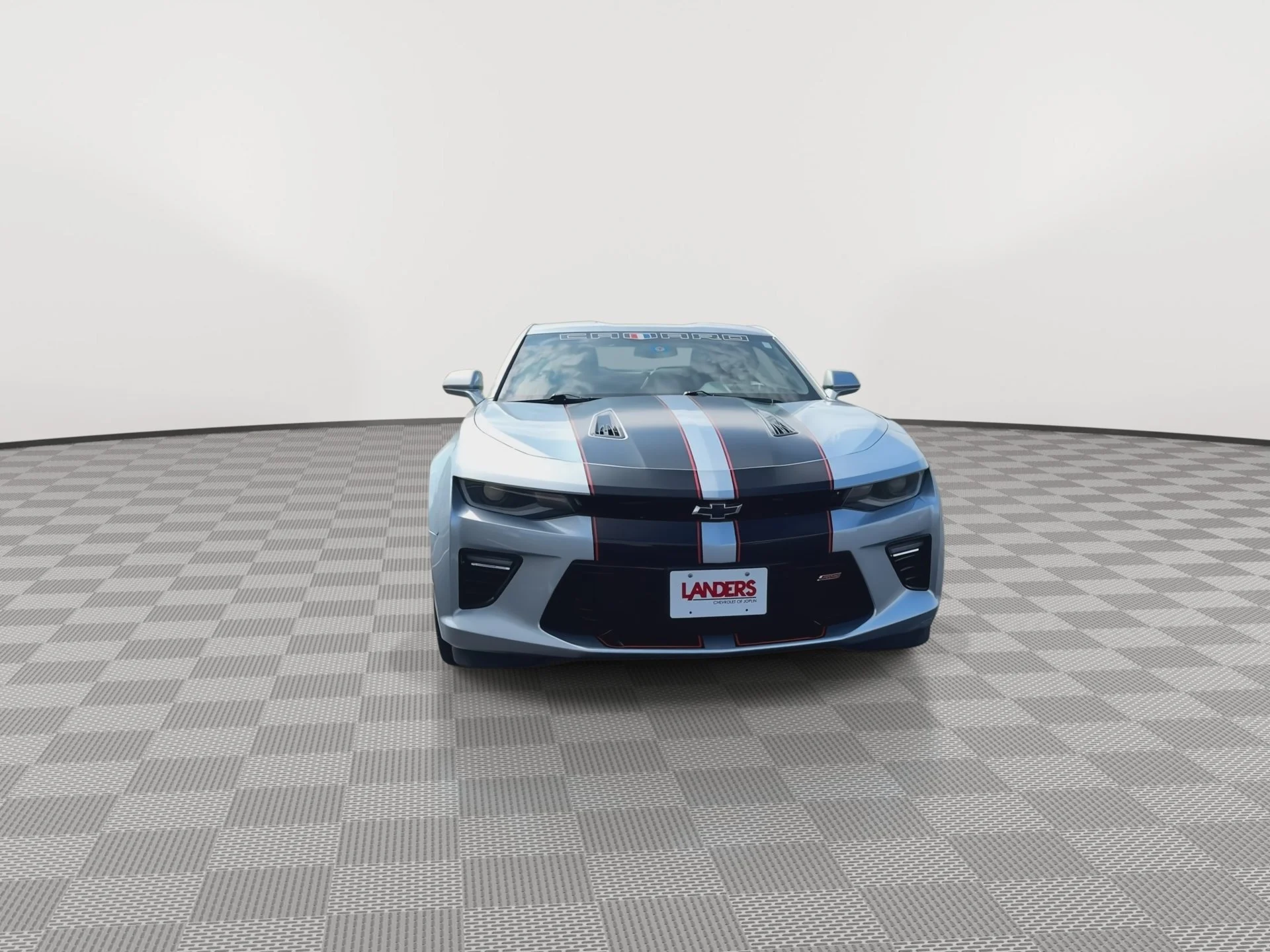 Used 2017 ARCTIC BLUE METALLIC Chevrolet 2SS image 3