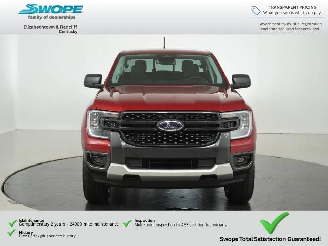 New 2026 Ruby Red Metallic Tinted Clearcoat Ford XLT image 39