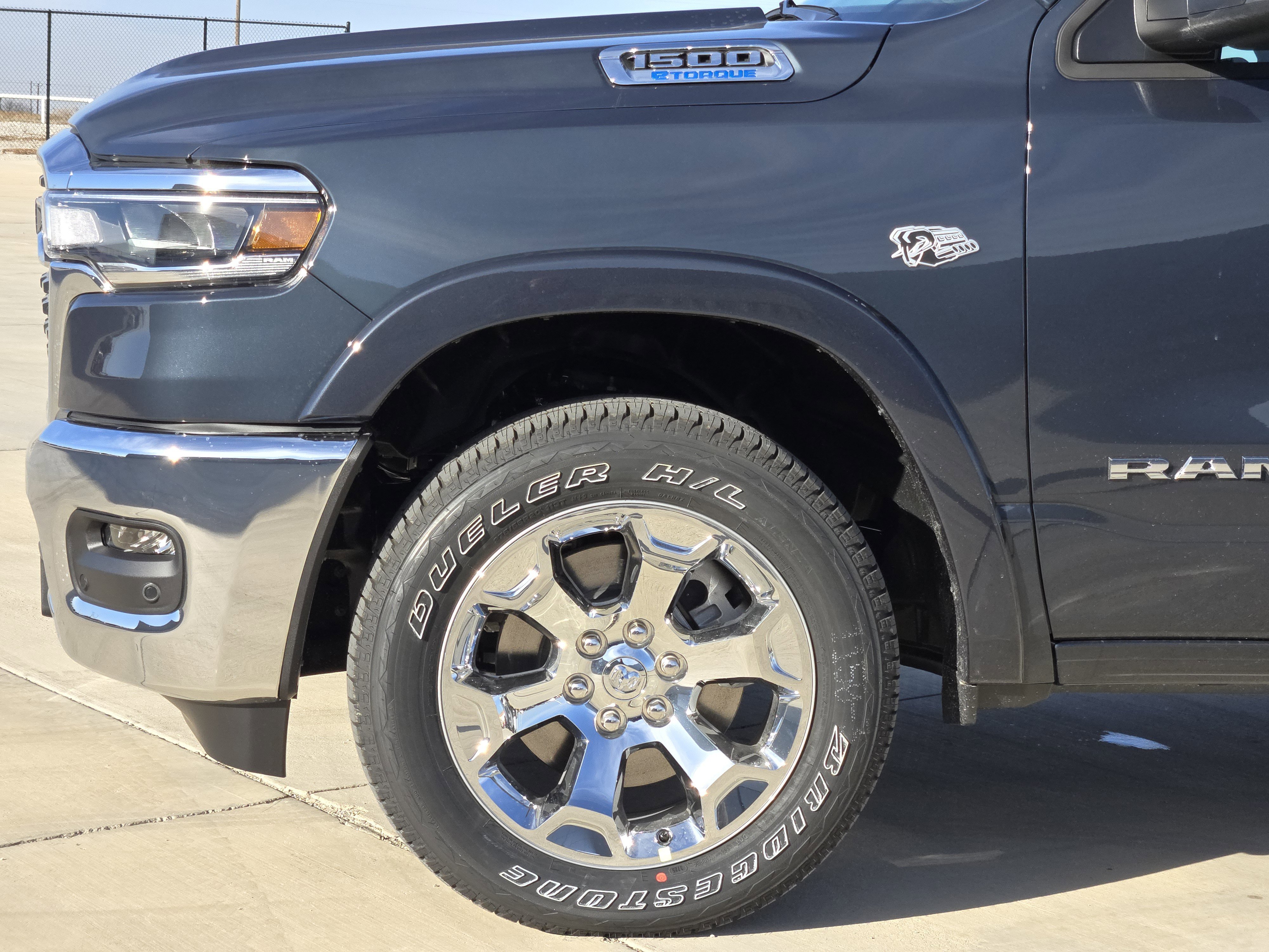New 2026 Forged Blue Metallic Exterior Paint RAM Lone Star image 6
