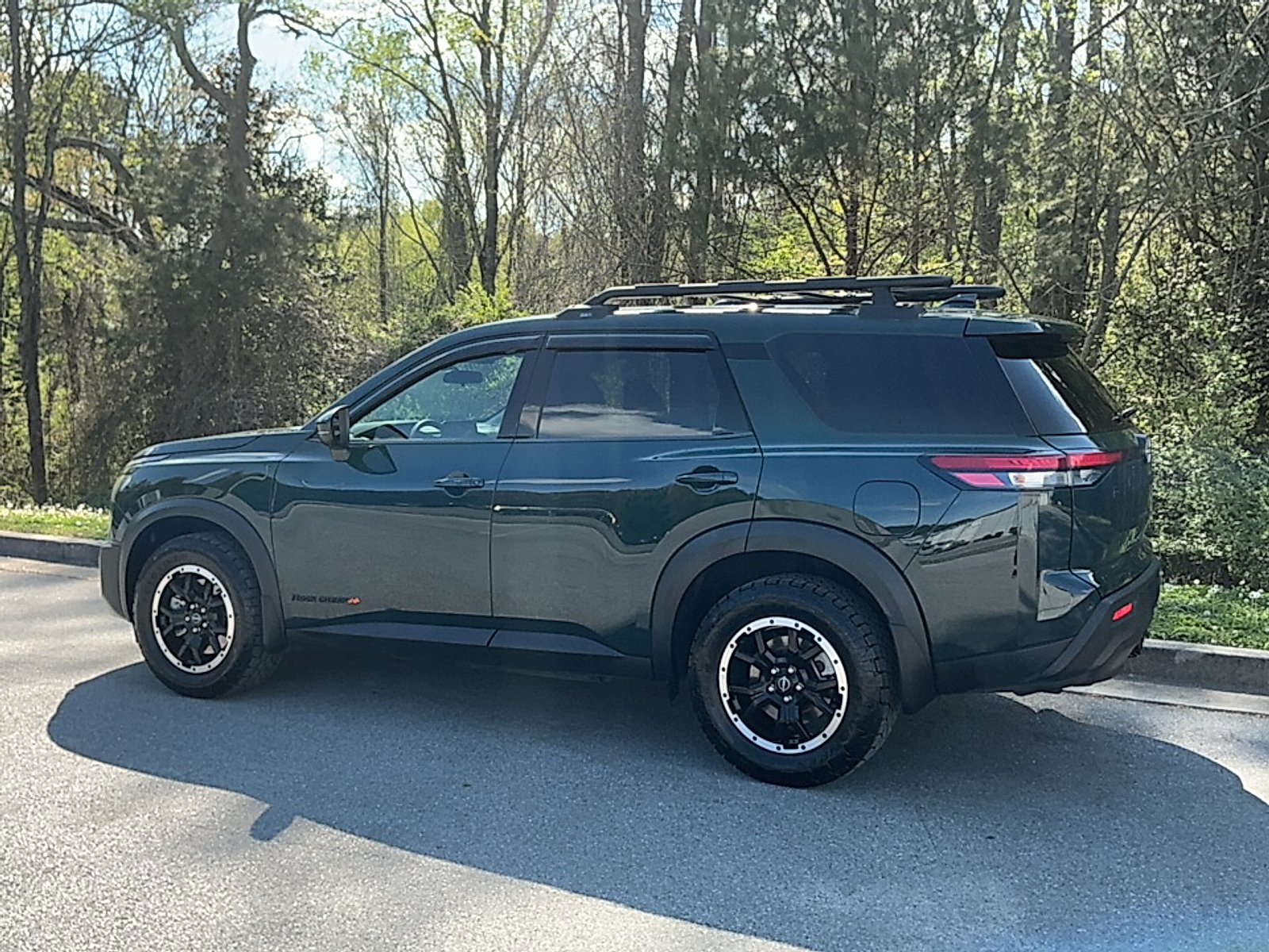 Used 2024 Obsidian Green Pearl Nissan Rock Creek 4WD image 3