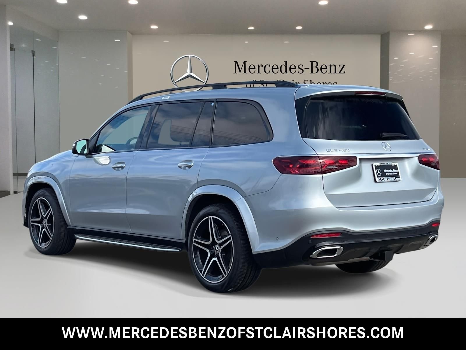 New 2026 Cirrus Silver Metallic Mercedes-Benz GLS 450 image 3