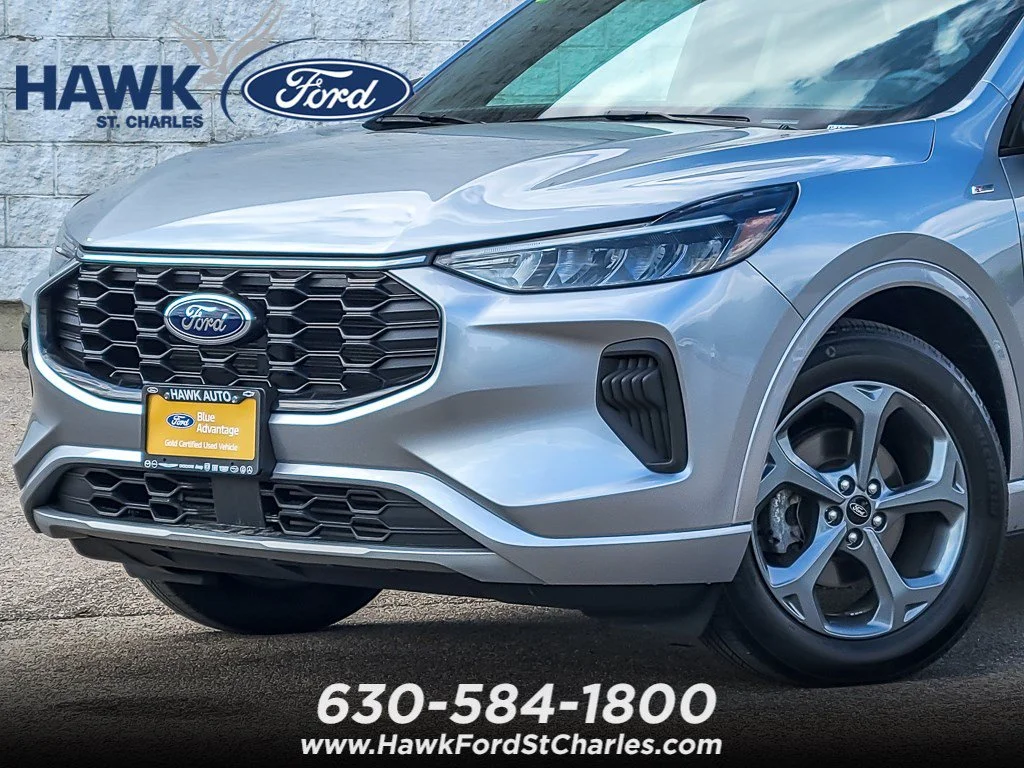 Used 2024 Silver Metallic Ford ST-Line image 1