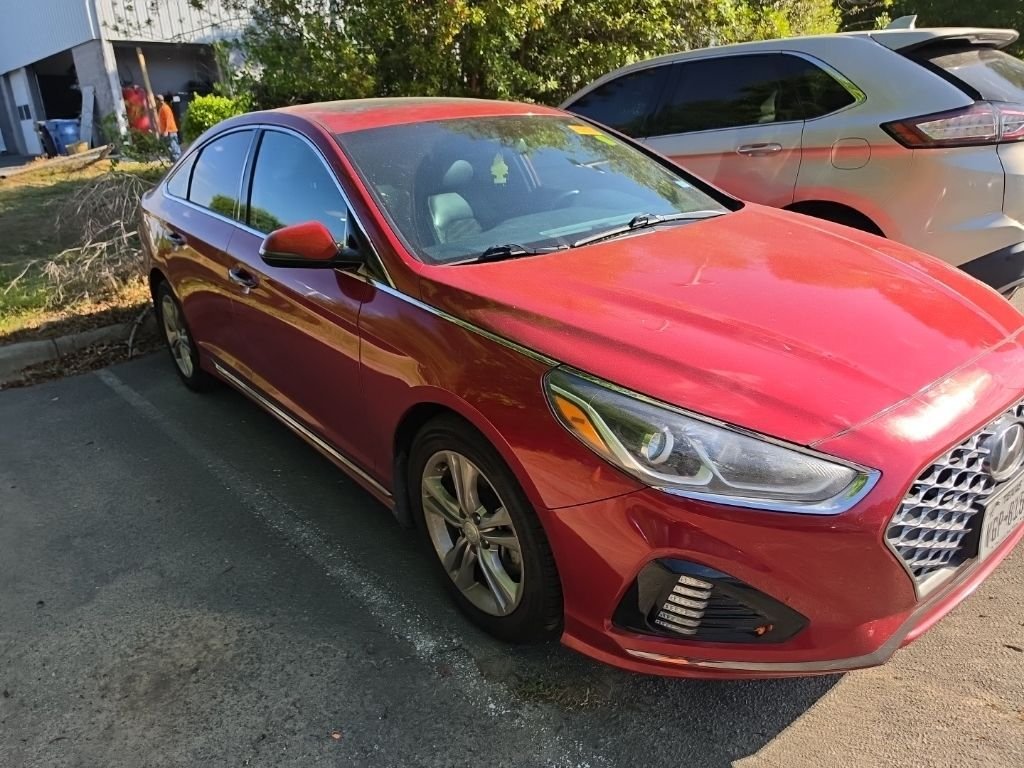 Certified 2019 Hyundai Sonata Sport with VIN 5NPE34AF3KH798622 for sale in Matthews, NC