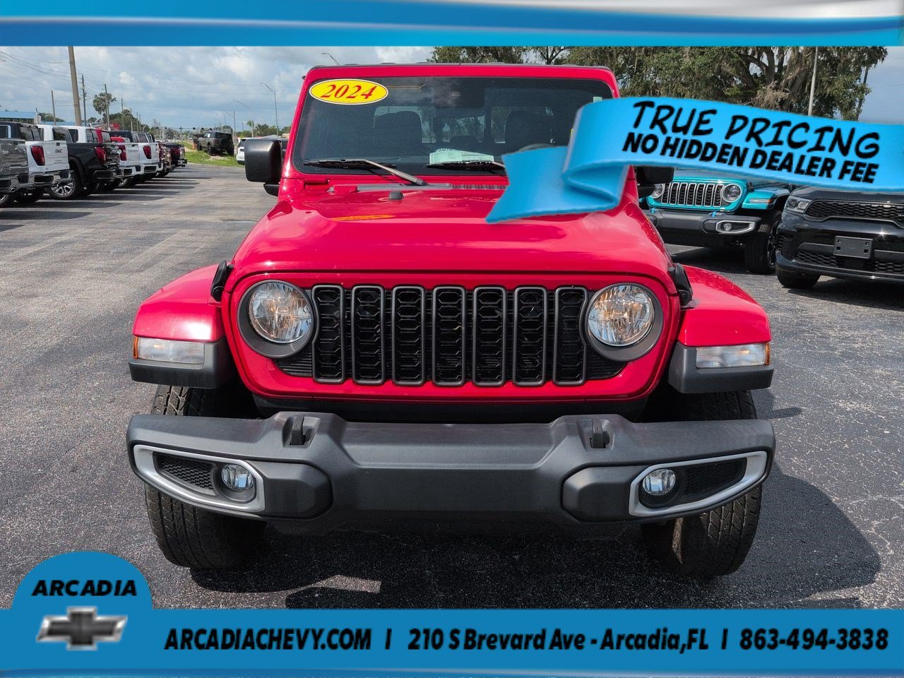 Used 2024 Firecracker Red Clearcoat Jeep Sport S image 9