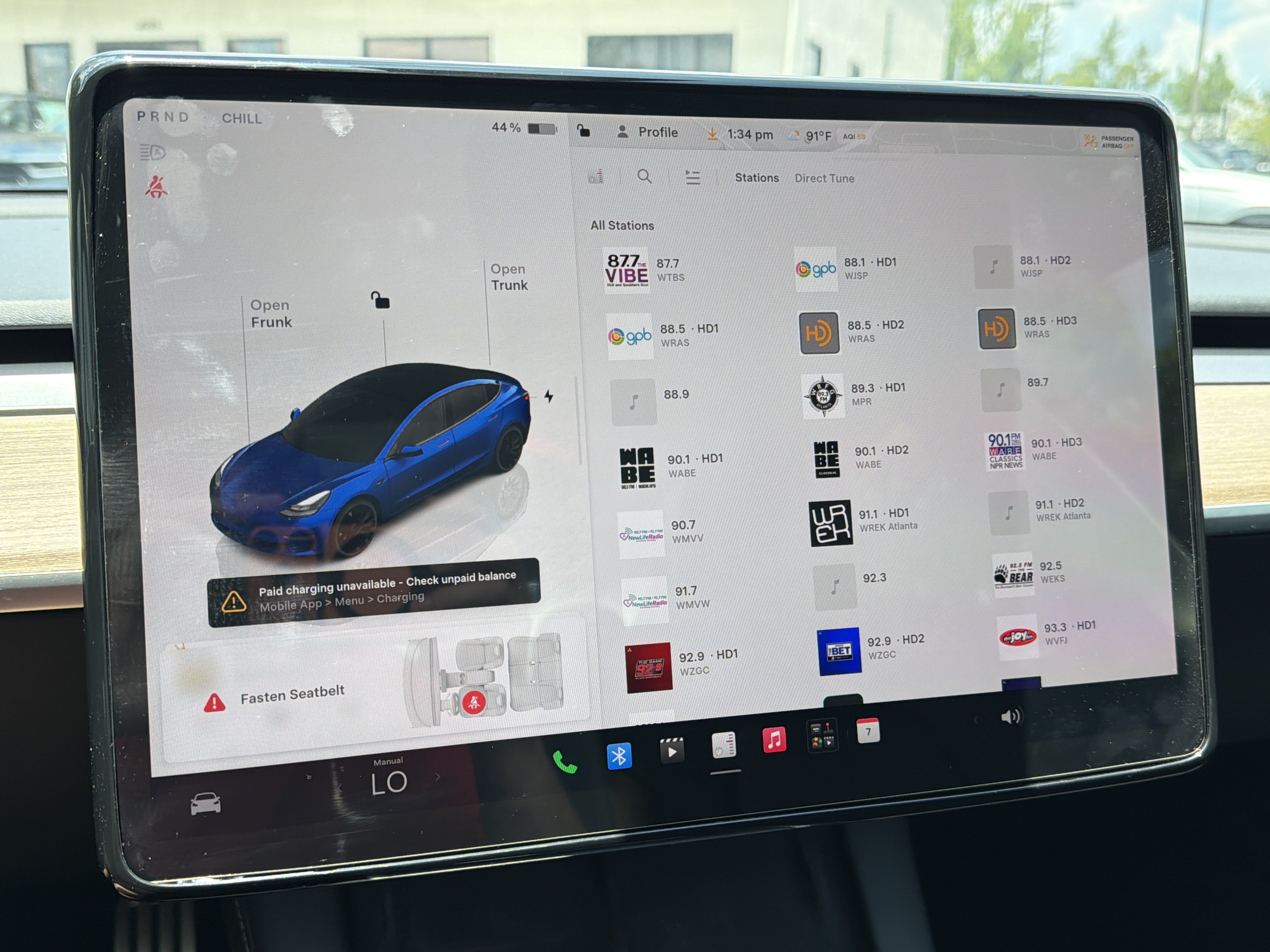 Used 2023 Deep Blue Metallic Tesla Performance image 5