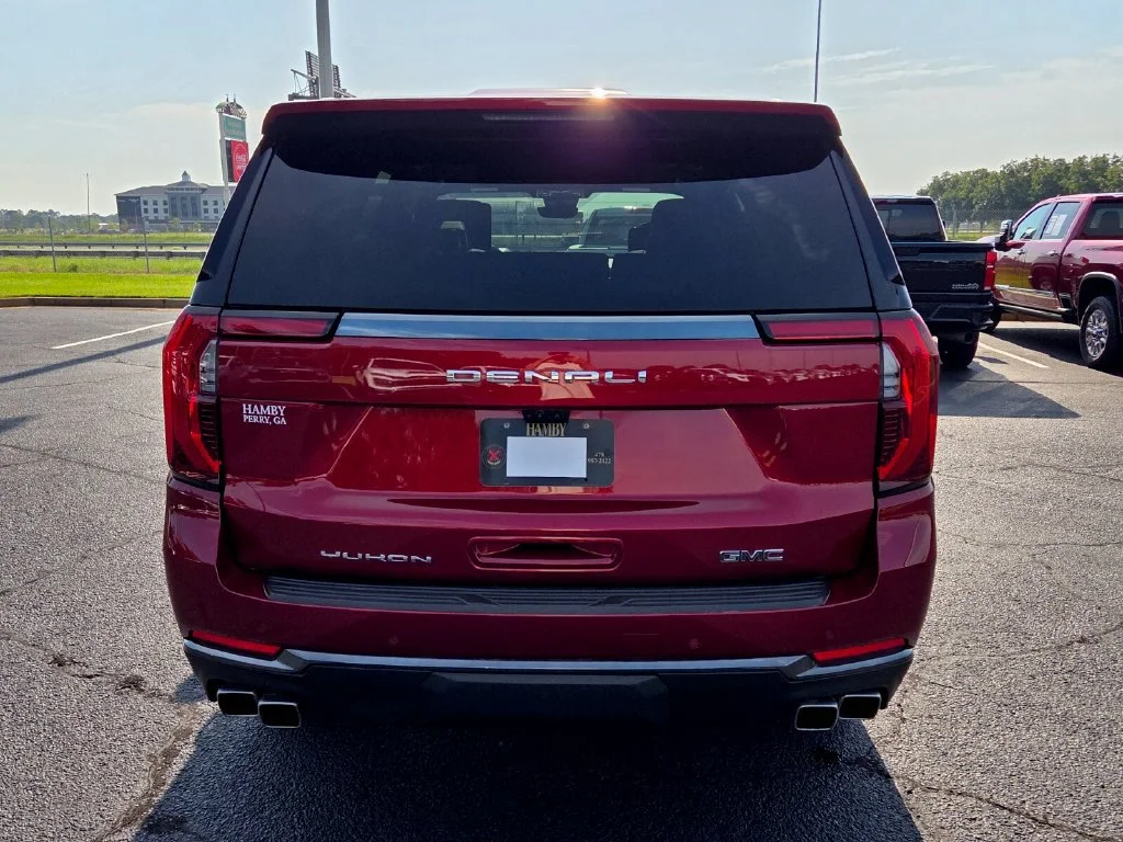 Used 2026 Volcanic Red Tintcoat GMC Denali Ultimate image 11